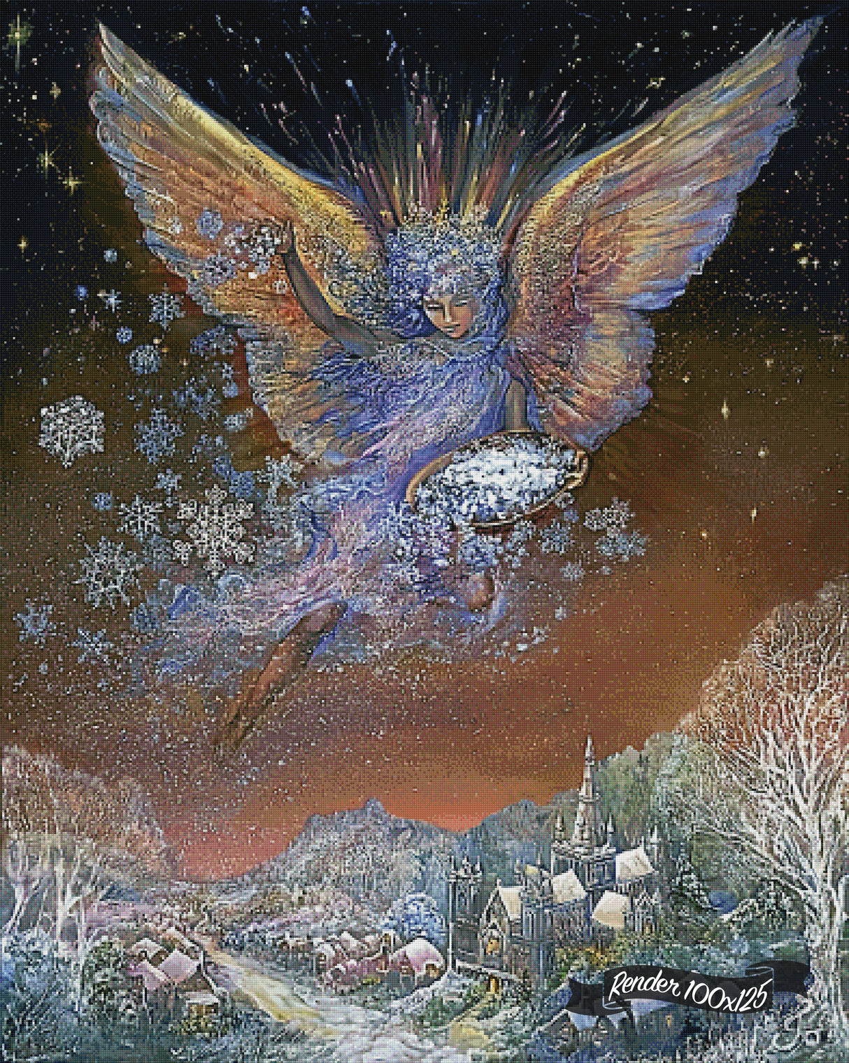 Snow Angel ©Josephine Wall
