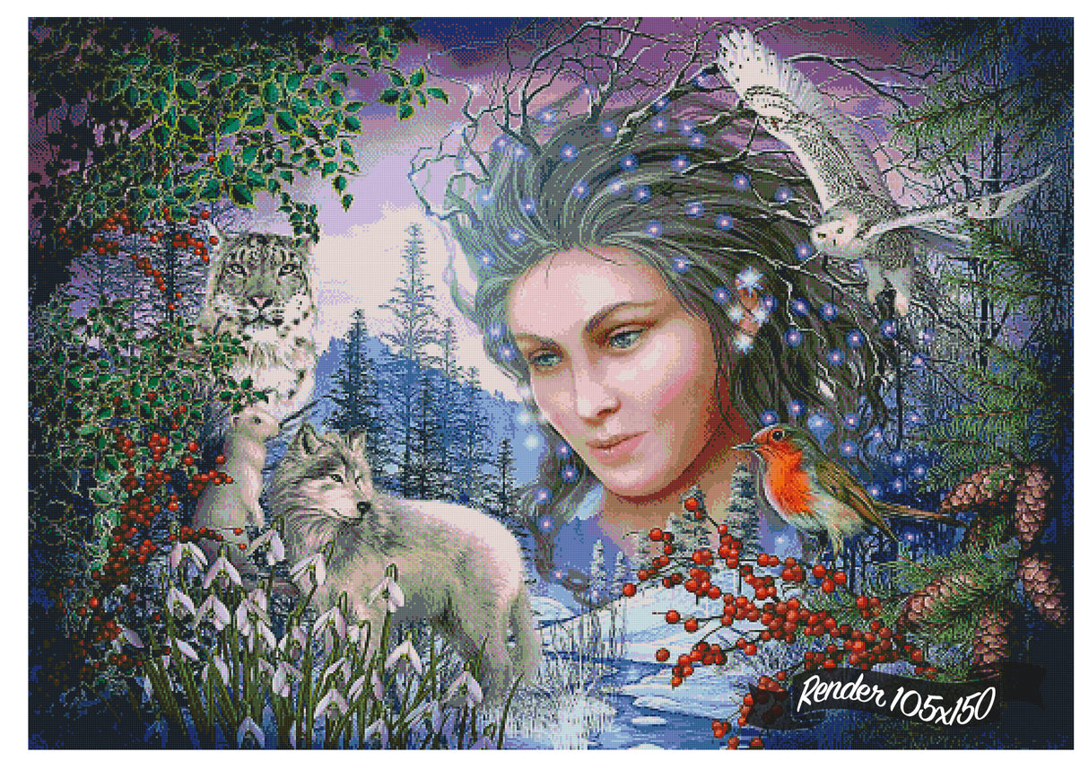 Spirit Of Winter ©Ciro Marchetti. Licensed by MGL, www.mglart.com