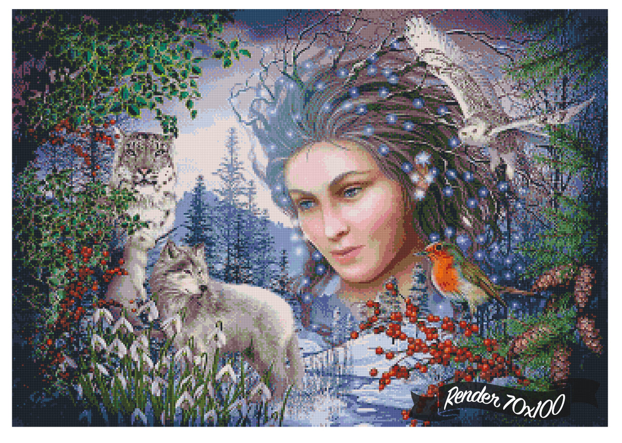 Spirit Of Winter ©Ciro Marchetti. Licensed by MGL, www.mglart.com