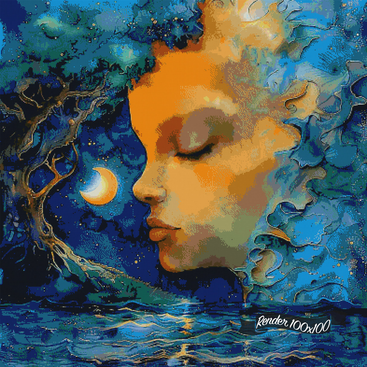 Stillness In The Stars ©StacyDealArt