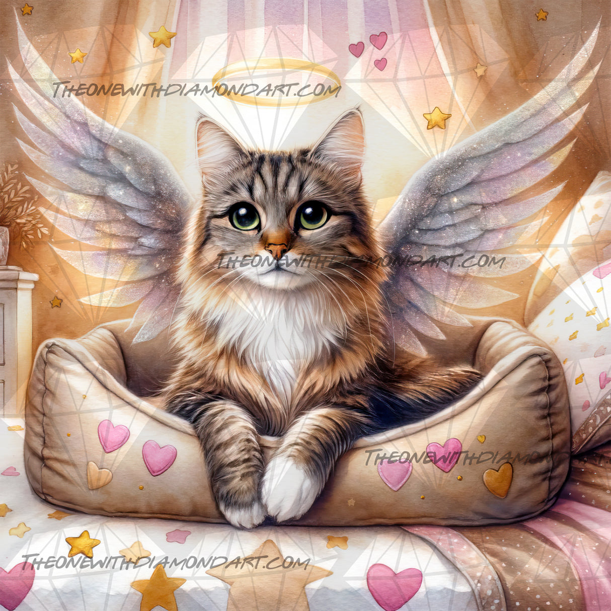 Tabby Angel ©Cocomarshmallow Art