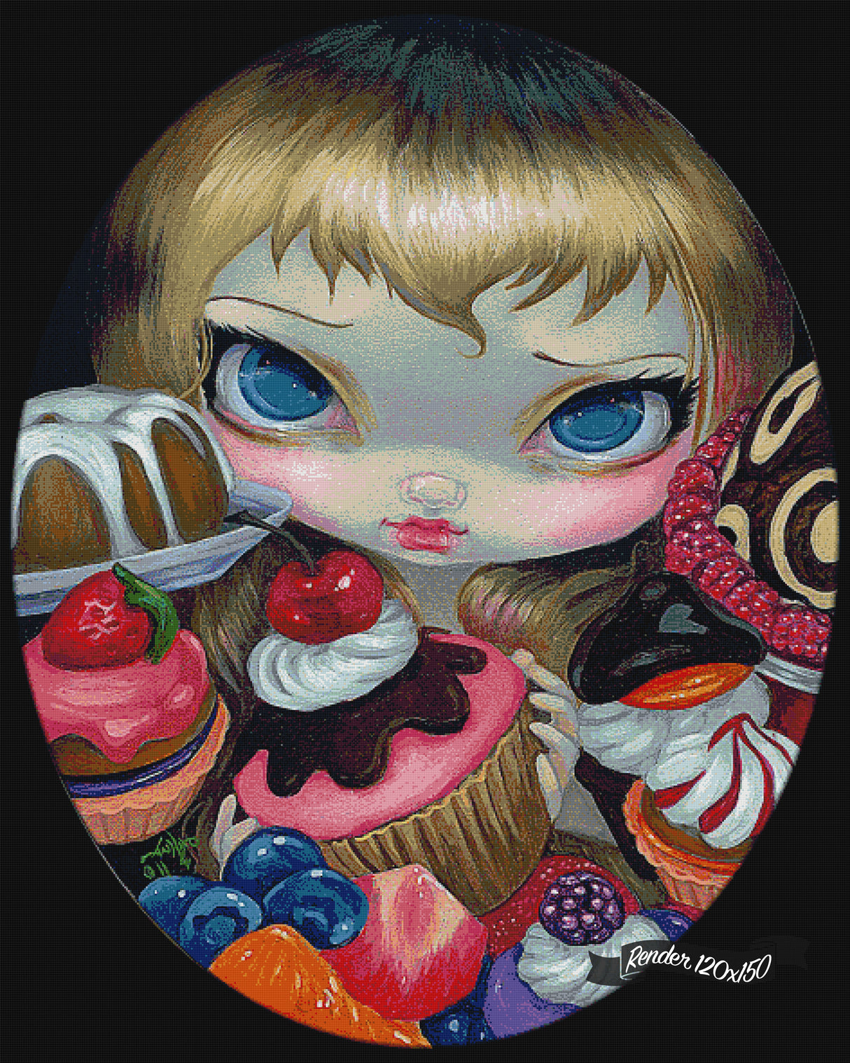 Tea Party Treats ©Jasmine Becket-Griffith