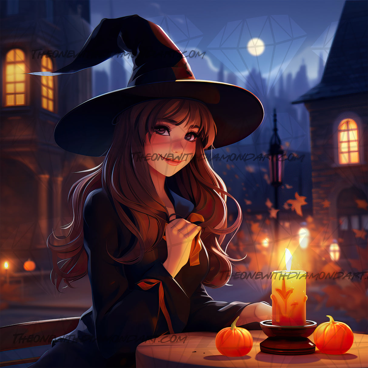 The Candle Whisperer Witch ©Cocomarshmallow Art