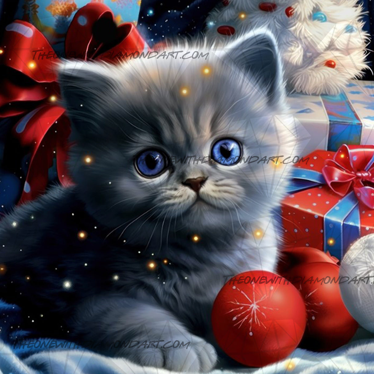 The Cat Who Stole Christmas ©Cocomarshmallow Art