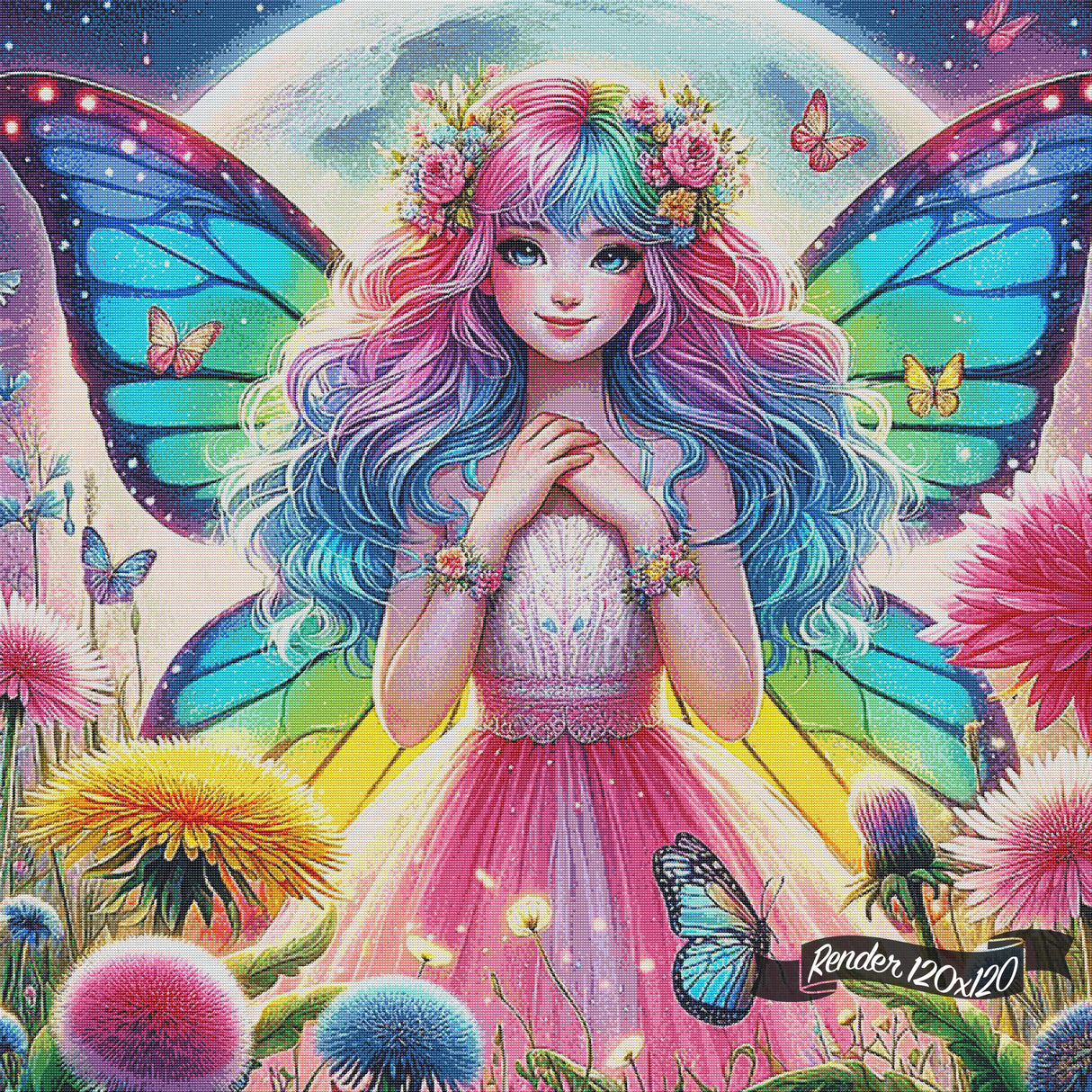 *Crystal* The Fairy of a Thousand Colors ©Artifey