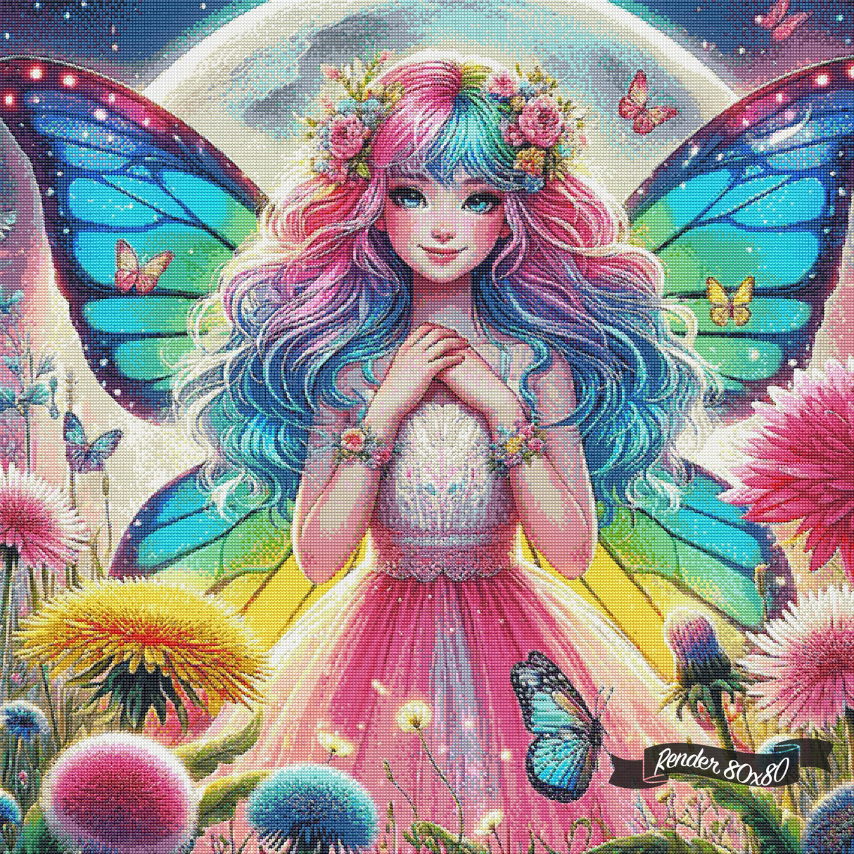 *Crystal* The Fairy of a Thousand Colors ©Artifey