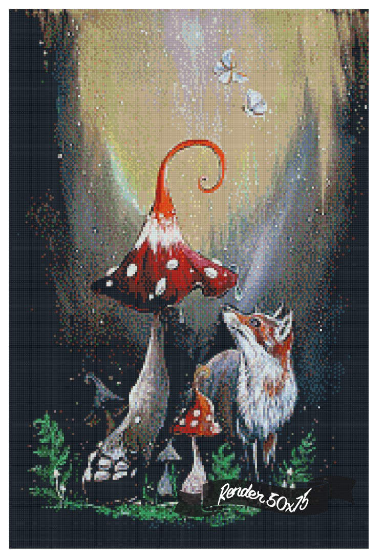 The Fox And The Mushroom ©Silvia Popescu