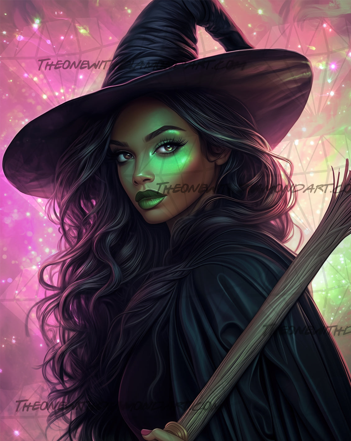 The Green Witch ©Cocomarshmallow Art