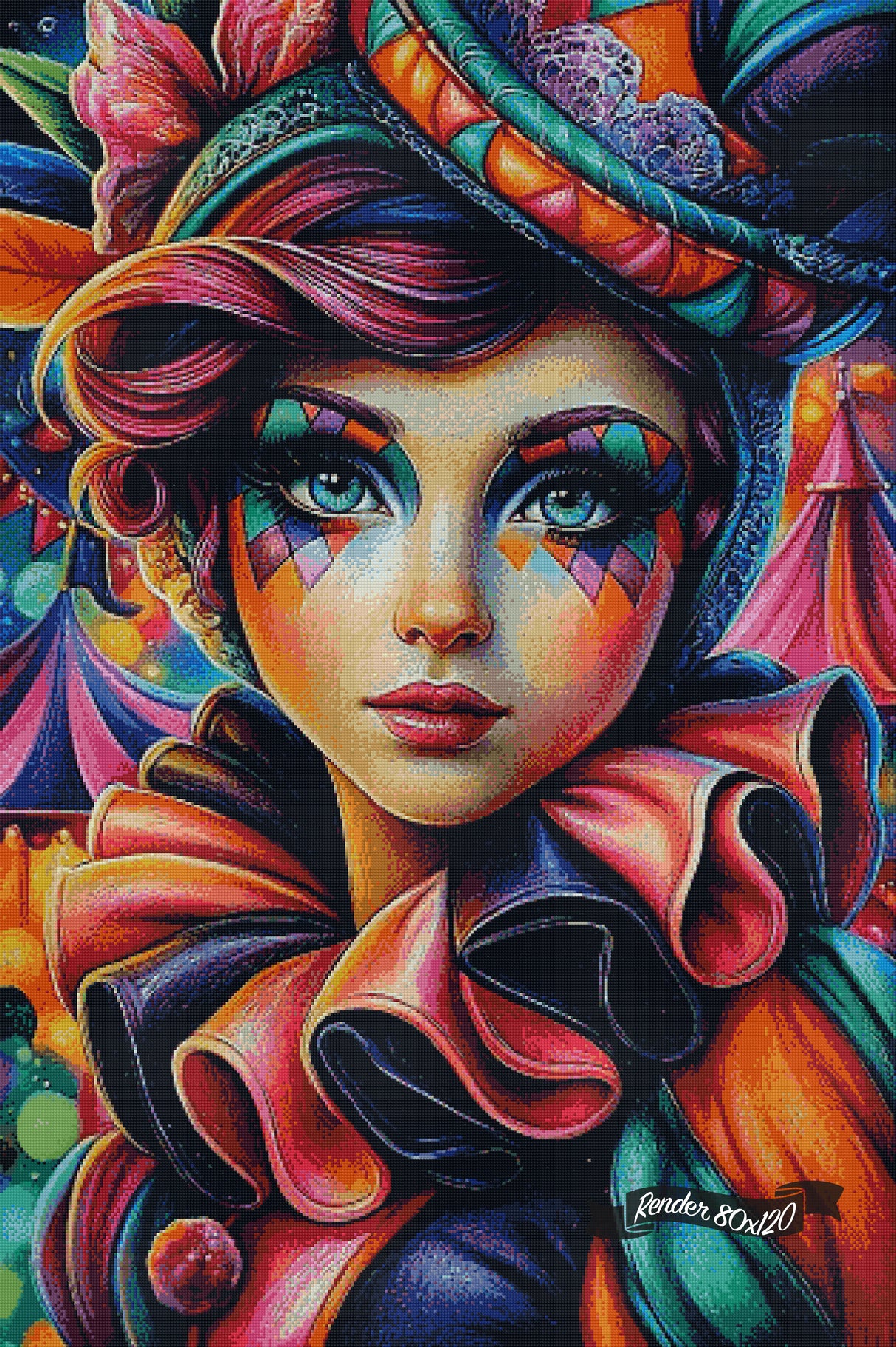 The Kaleidoscope Harlequin ©Finira