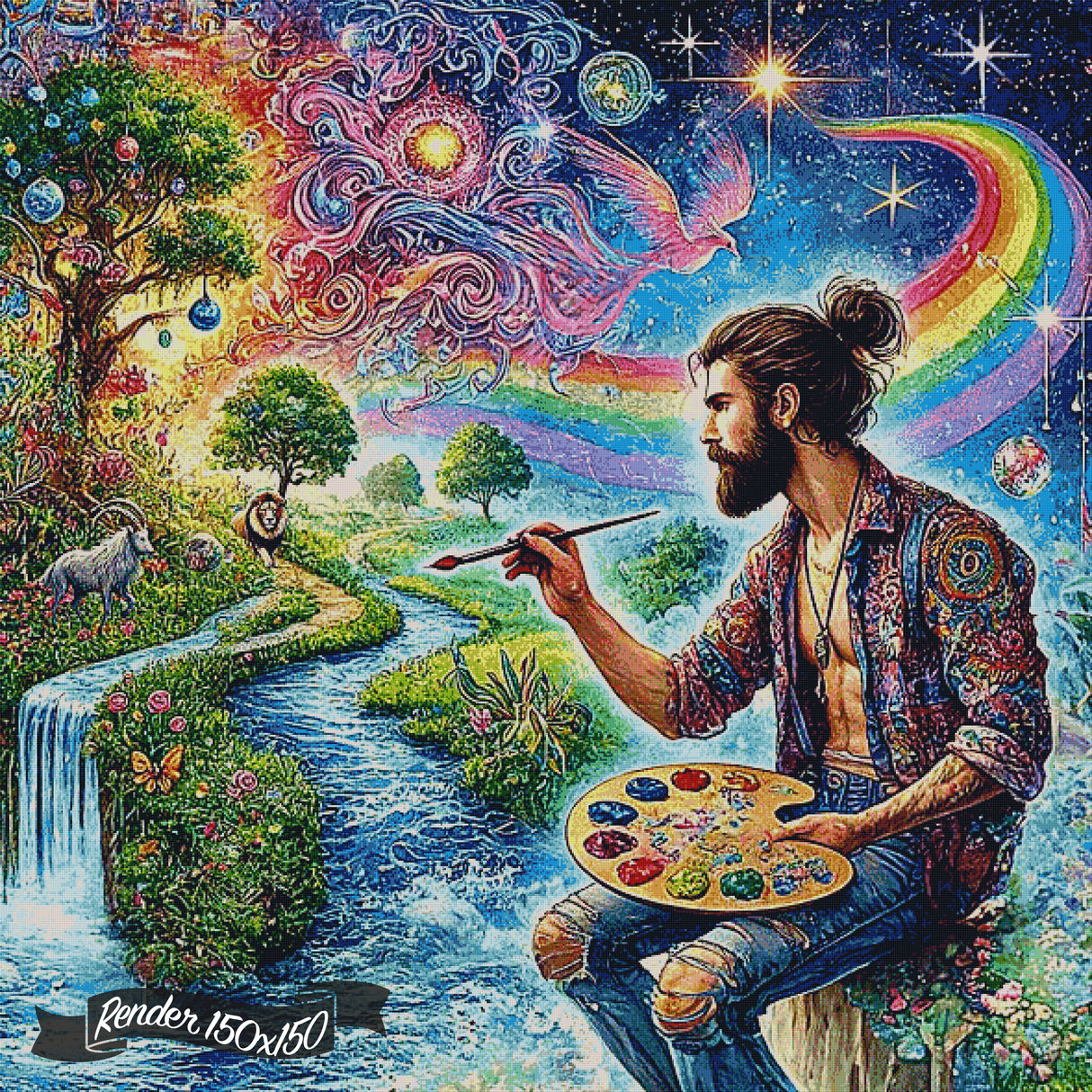 The Painter Of Worlds ©Finira