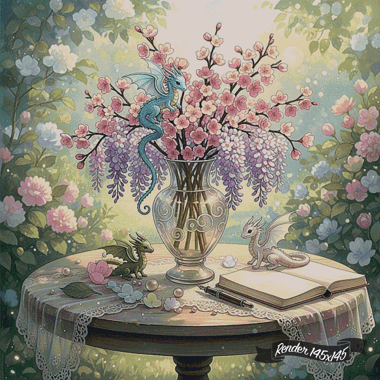 The Secret Garden Dragons ©Finira