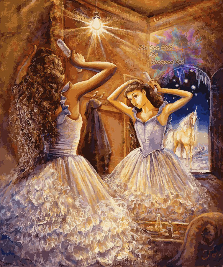 *Paint By Numbers* The Visitor ©Josephine Wall