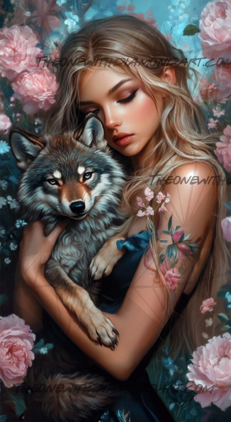 The Watchful Wolf ©Cocomarshmallow Art