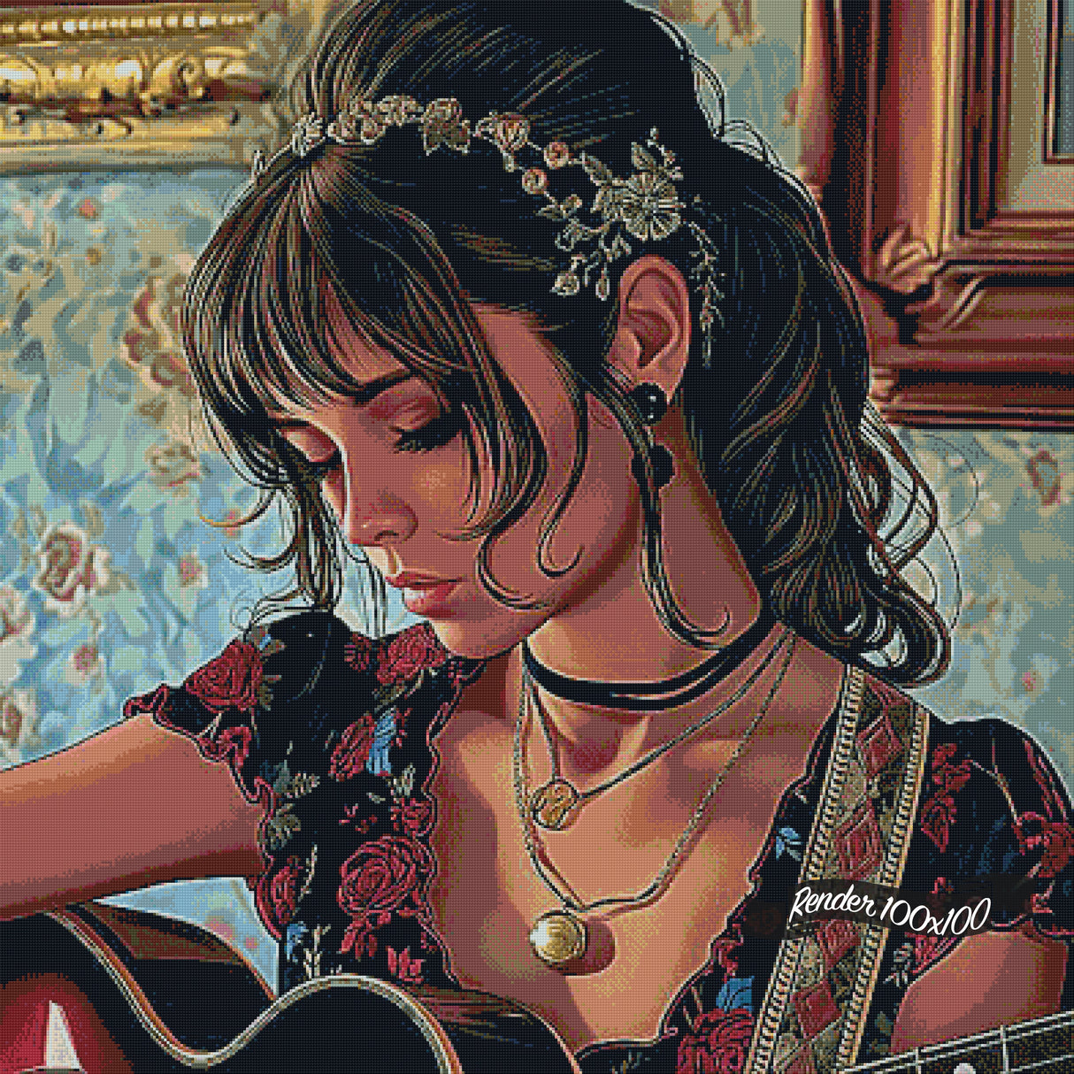 There's A Girl ©Cocomarshmallow Art