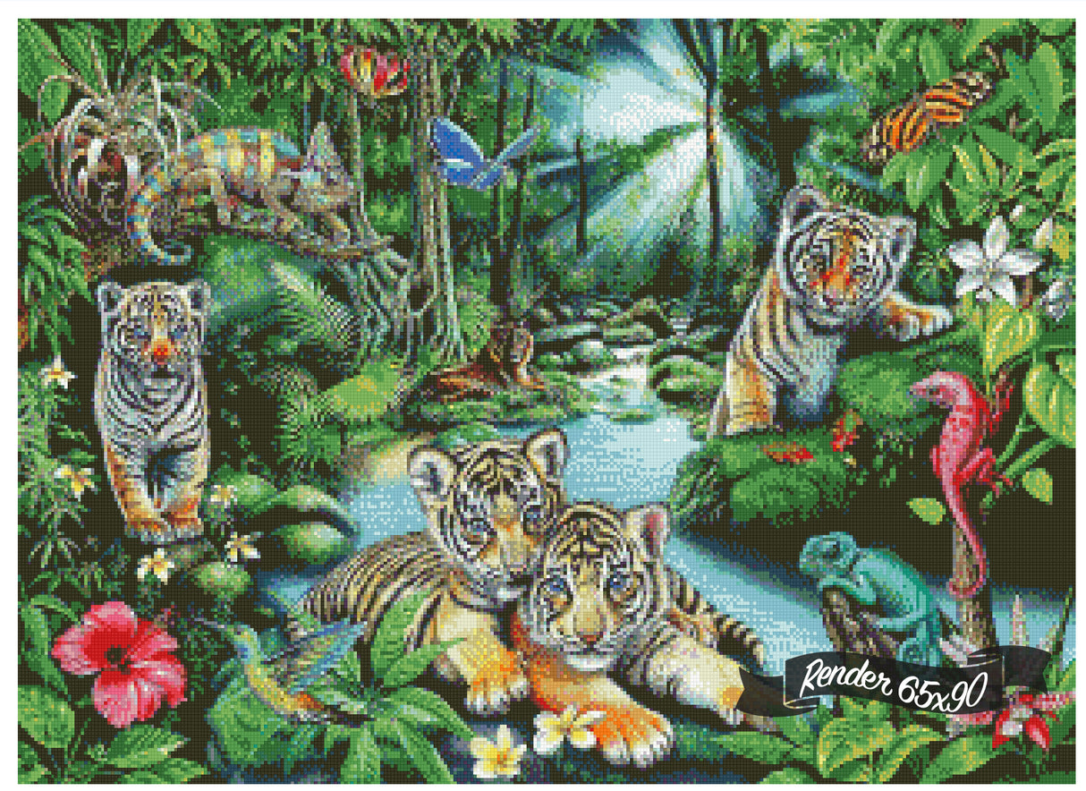 Tropic Jungle ©Mark Gregory. Licensed by MGL, www.mglart.com
