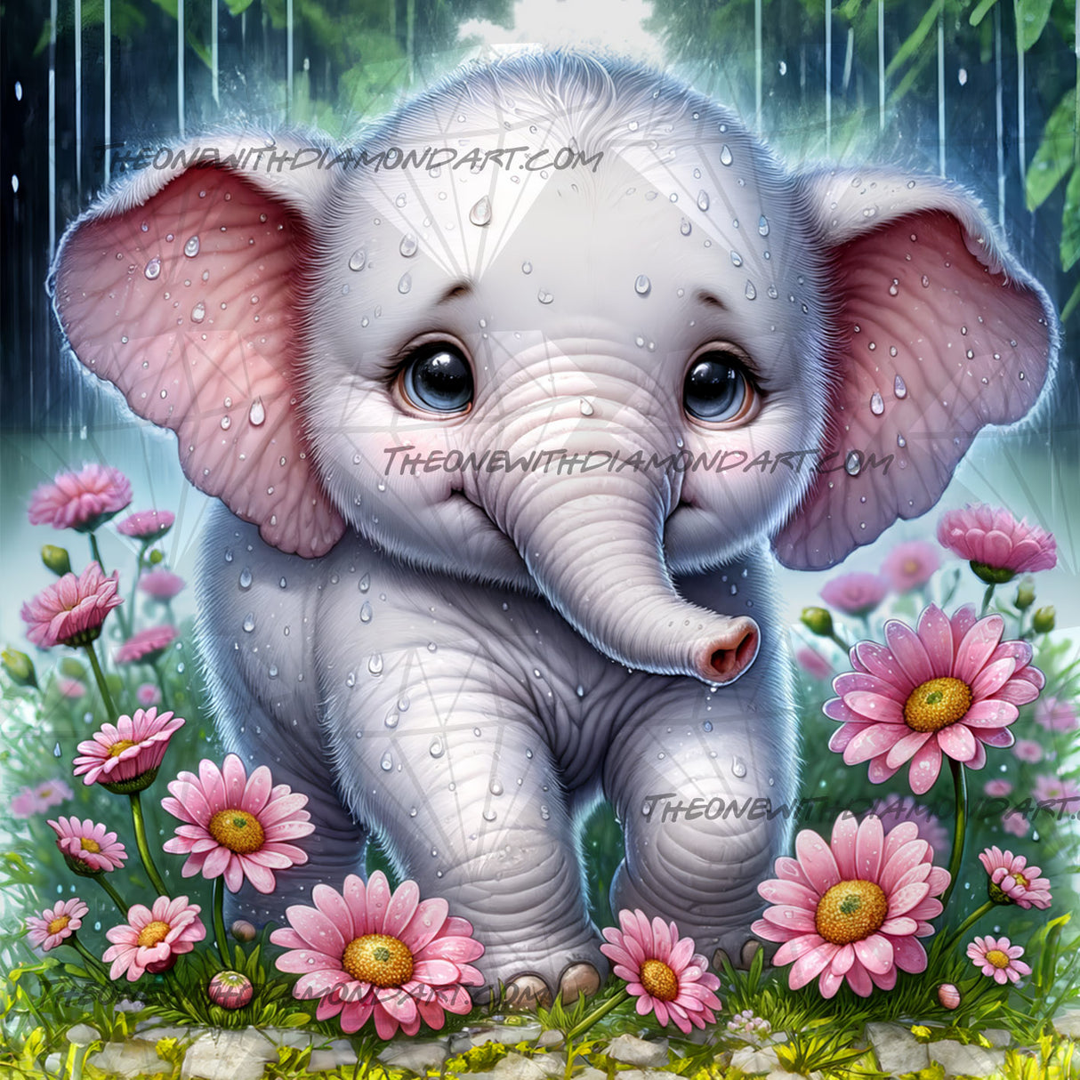 Trunkful Of Rainy Fun ©Cocomarshmallow Art