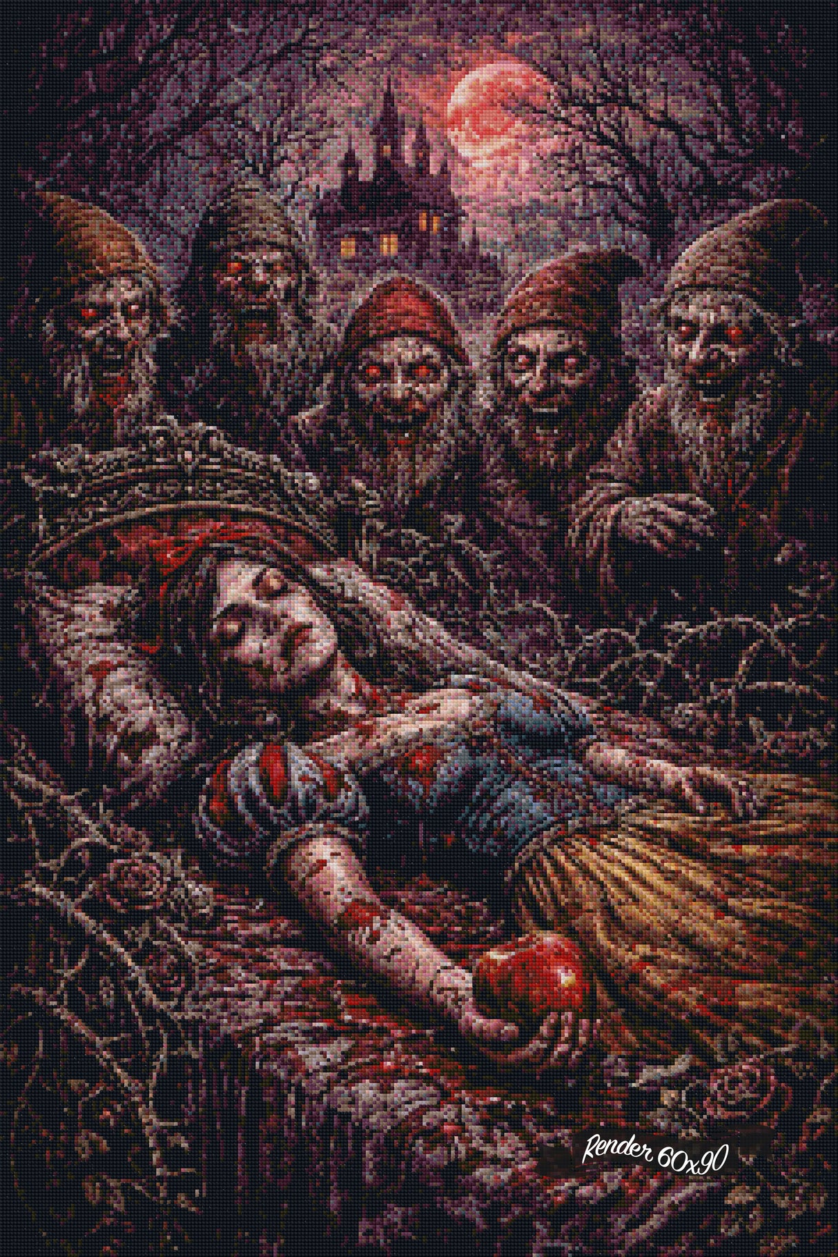Twisted Tales - Poisoned Promise ©The One With The Diamond Art