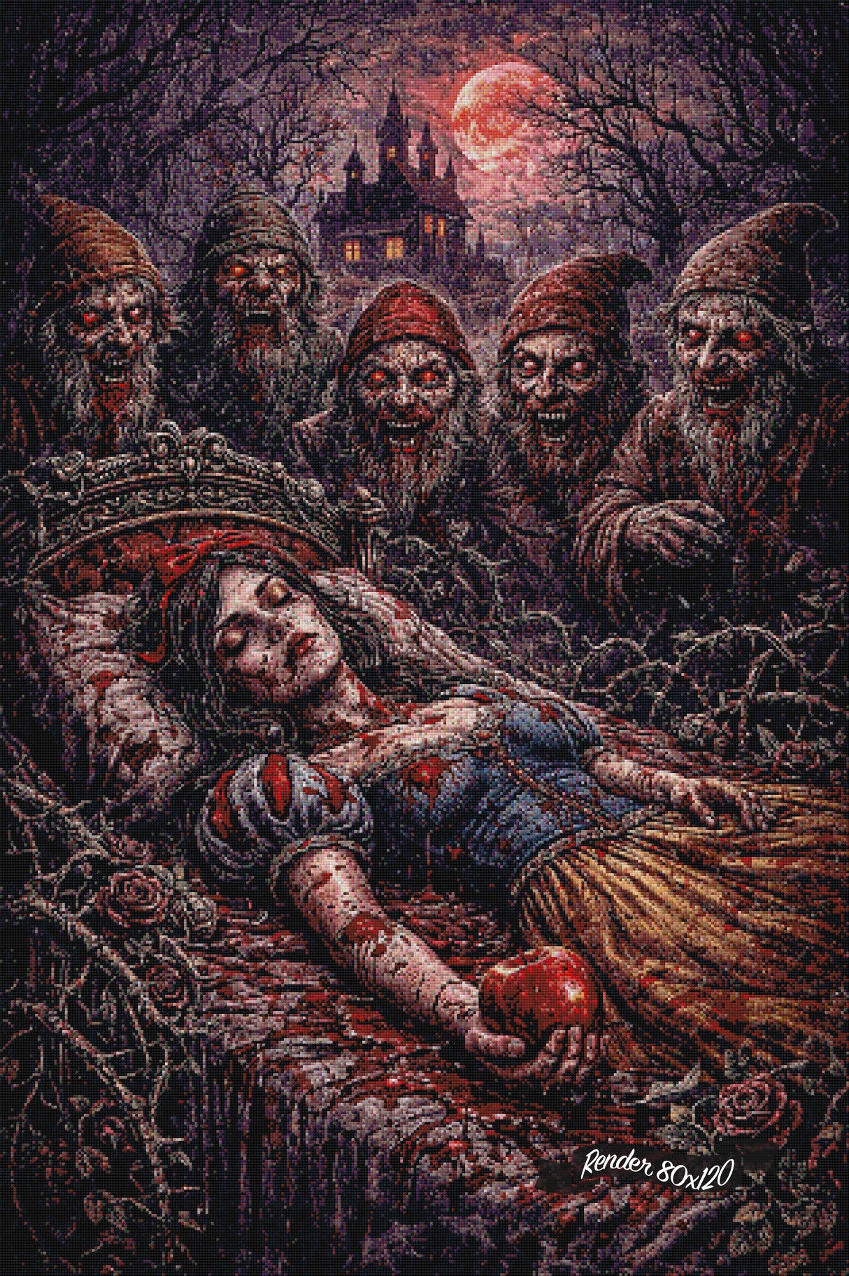 Twisted Tales - Poisoned Promise ©The One With The Diamond Art
