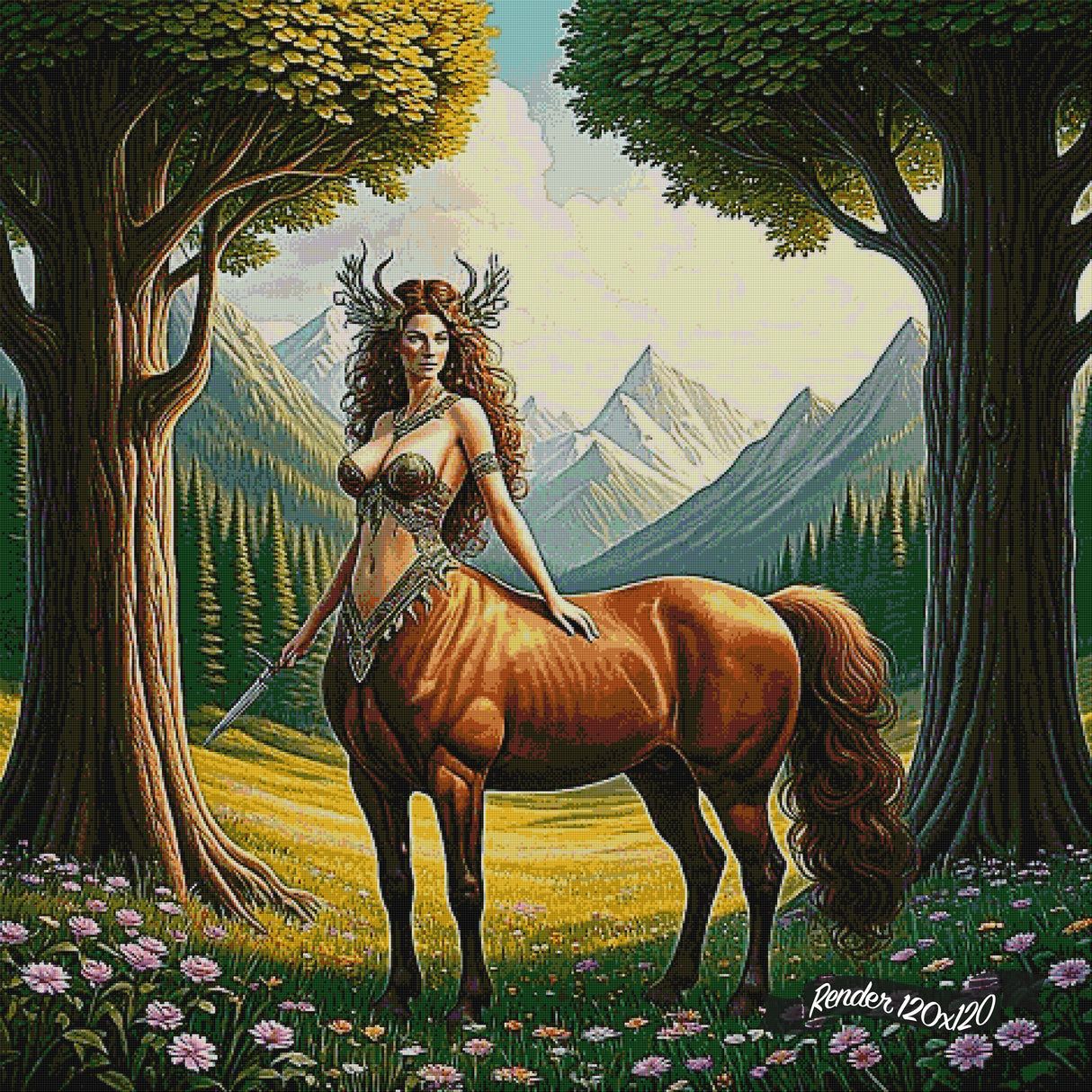 Verdantia, Guardian Of The Greenwood ©Morrigan Austin