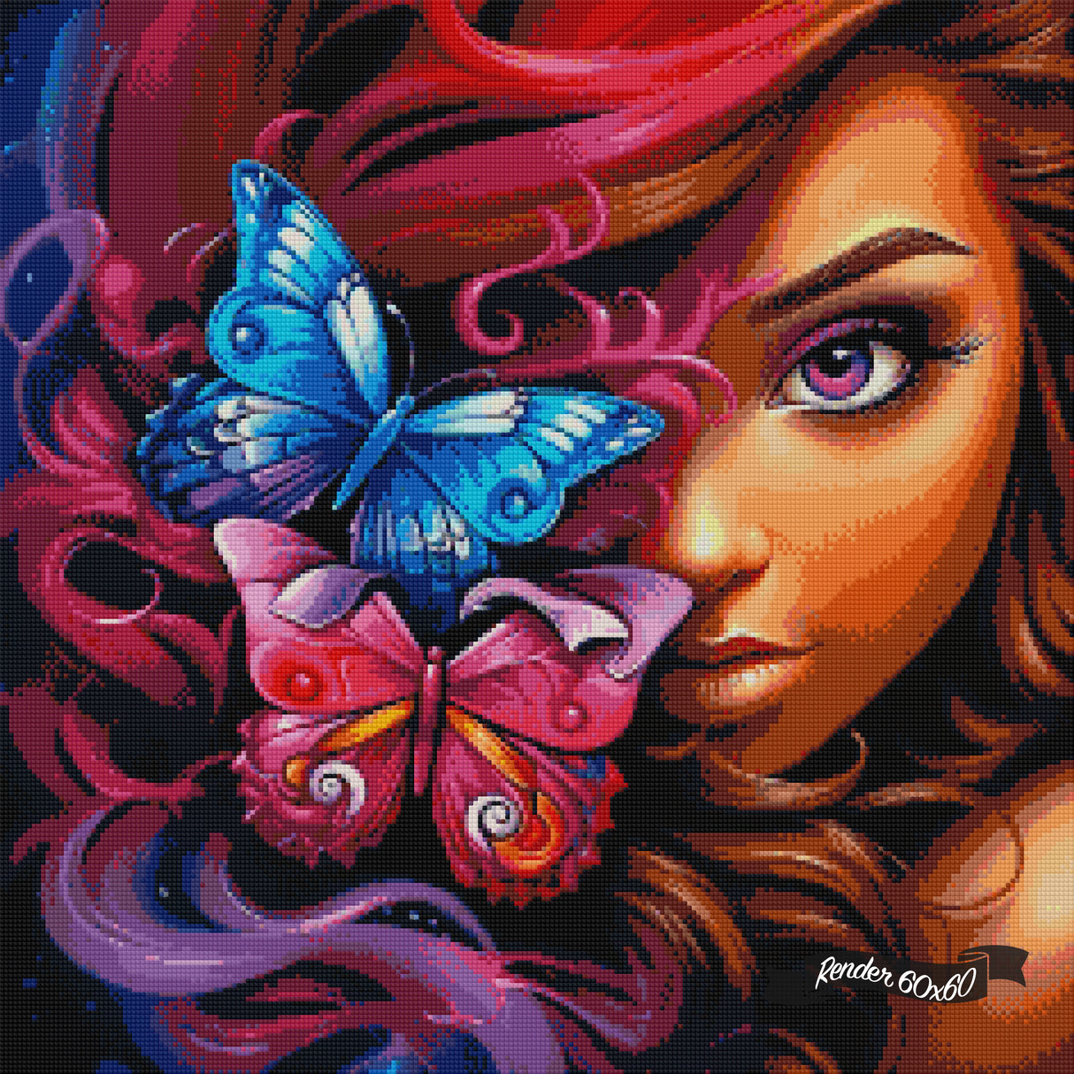 Vibrant Flutters ©StacyDealArt