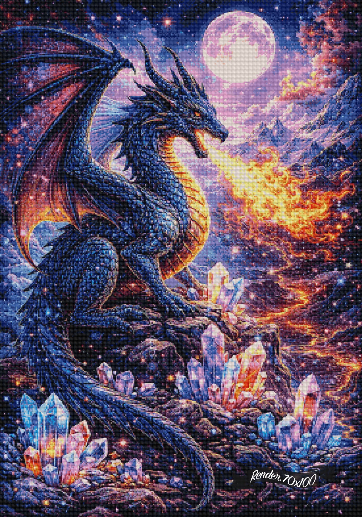 Volcano King Rising ©Cocomarshmallow Art