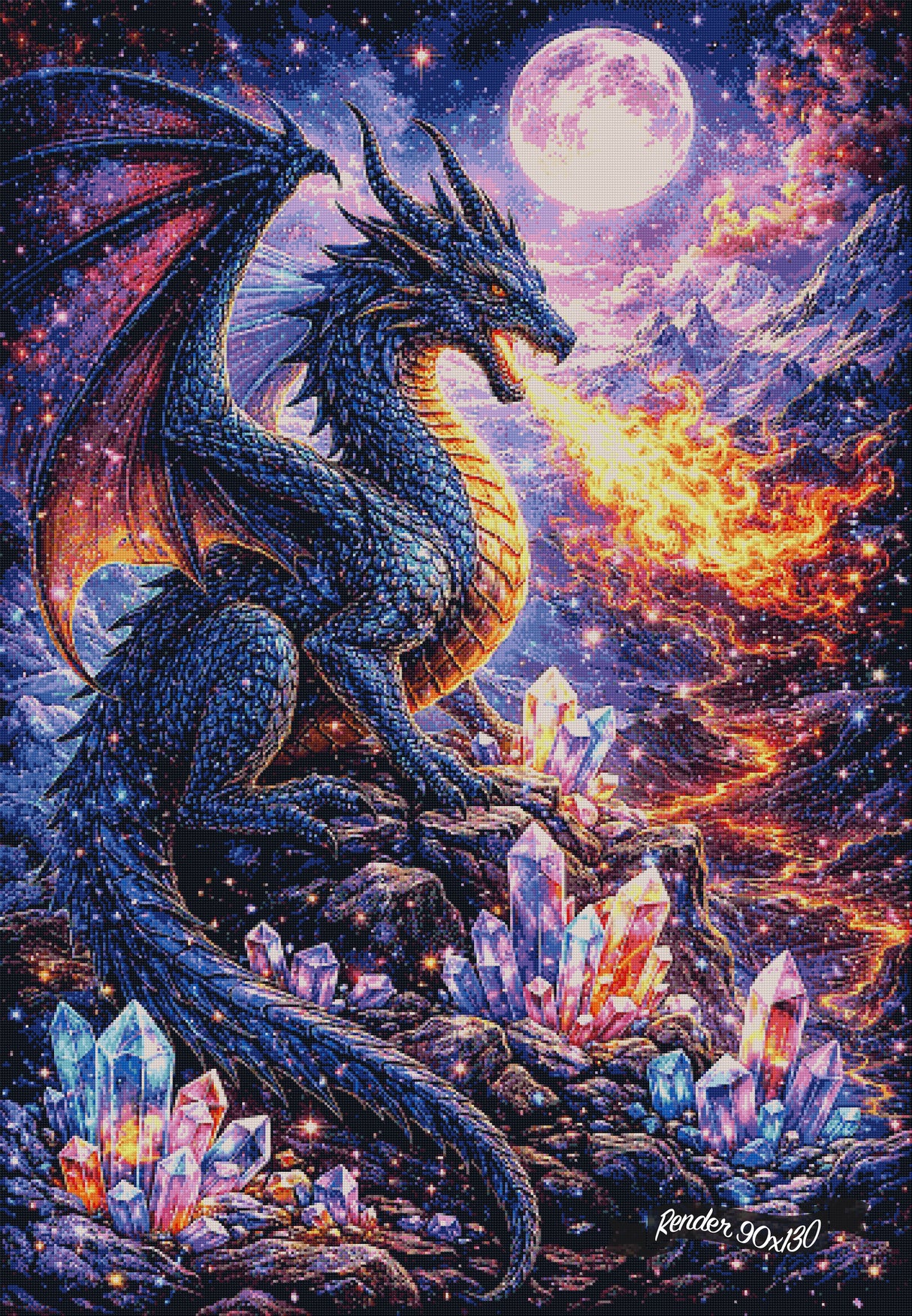 Volcano King Rising ©Cocomarshmallow Art