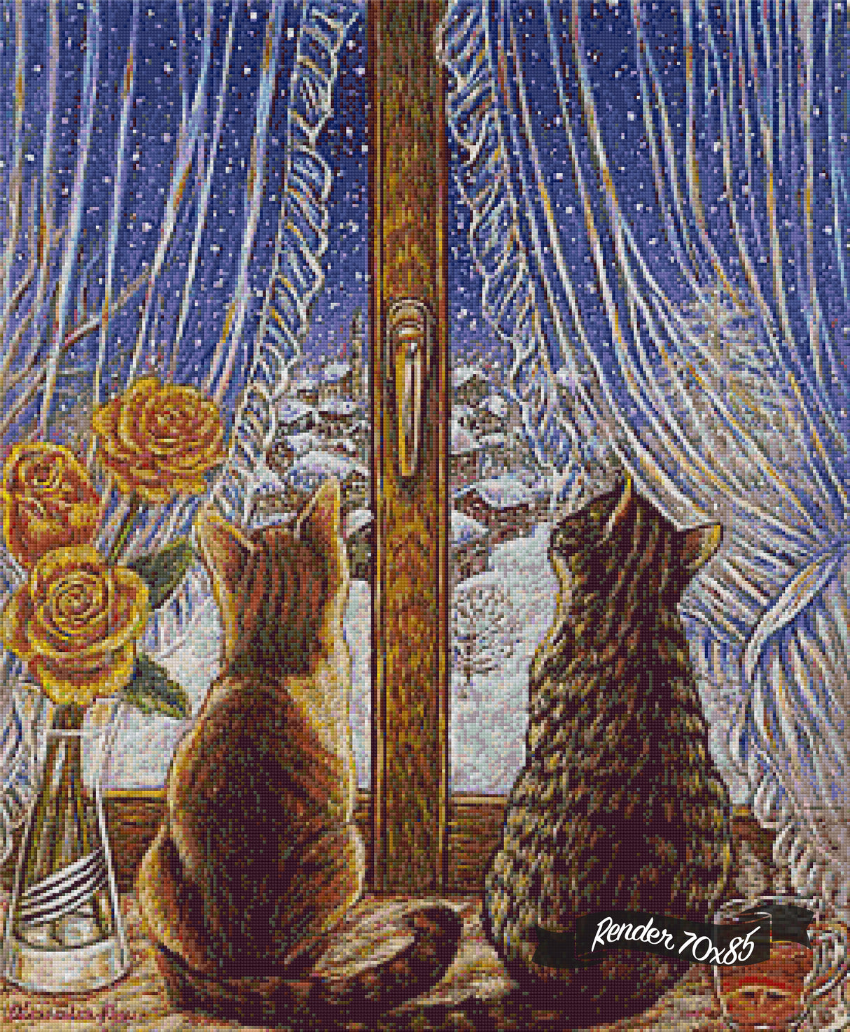 Watching The Snow Fall ©Alessandra Rosi / GratefulLicensing.com