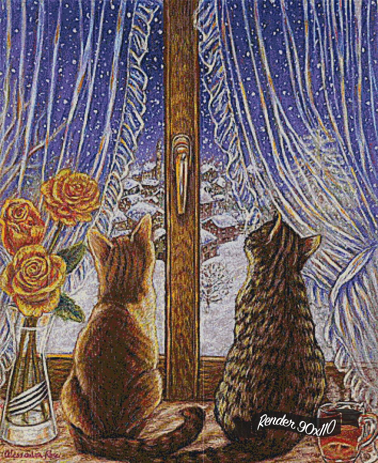 Watching The Snow Fall ©Alessandra Rosi / GratefulLicensing.com