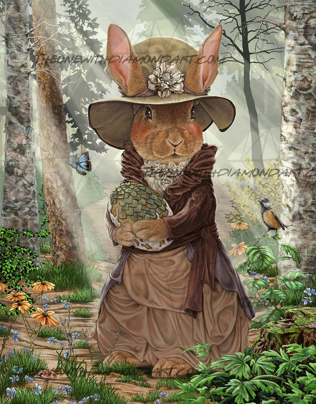 *Hand-Rendered* Miss Tittles ©Cheryl Baker Licensed by SCCS, Inc.