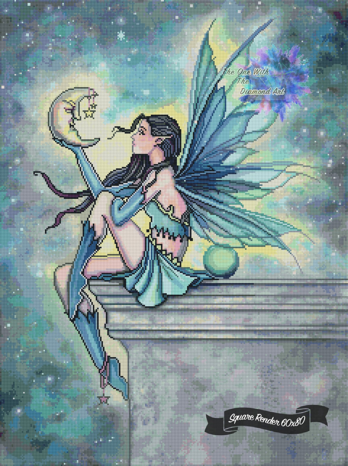 *Hand-Rendered* Moon Friend ©Molly Harrison