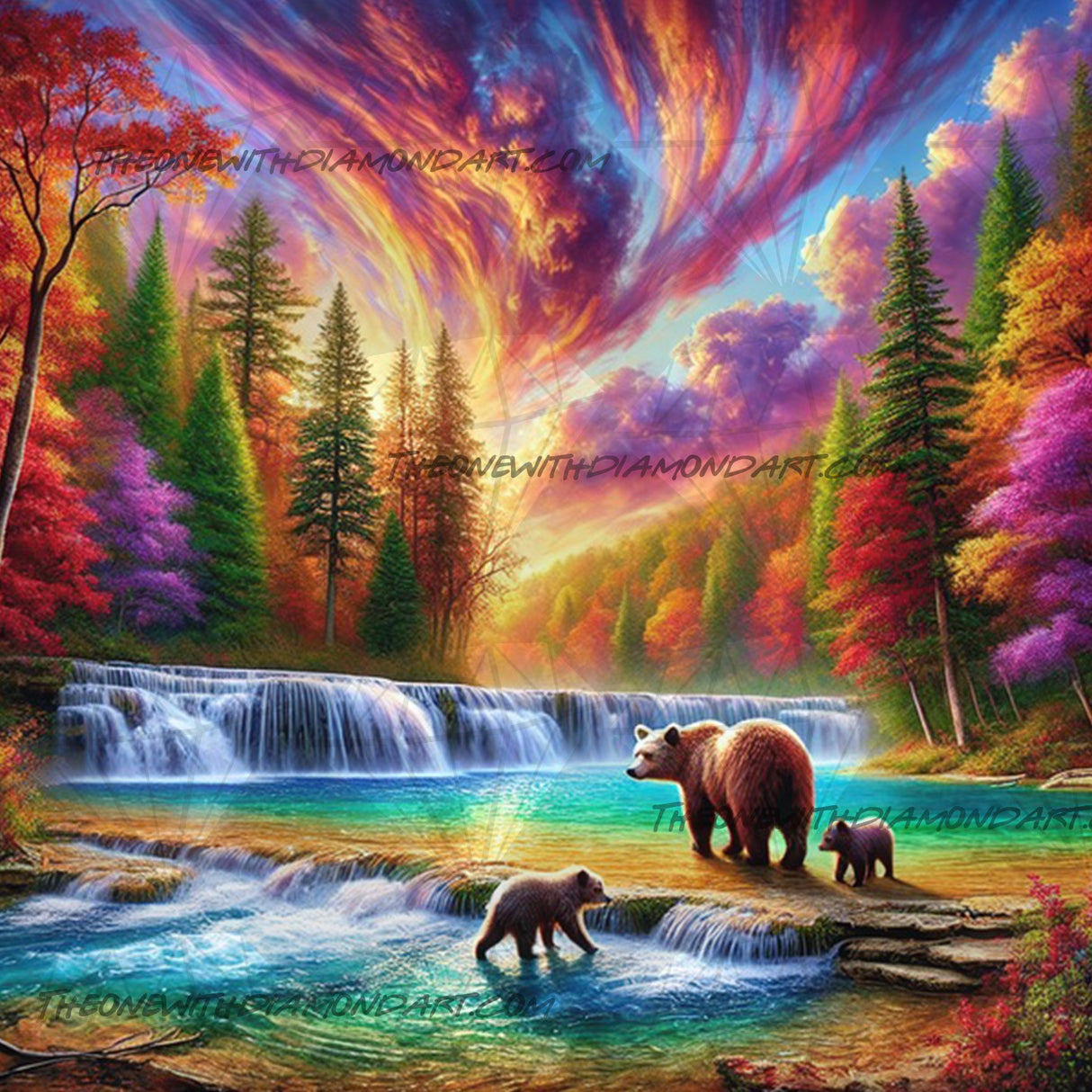 Bear Creek ©Cocomarshmallow Art