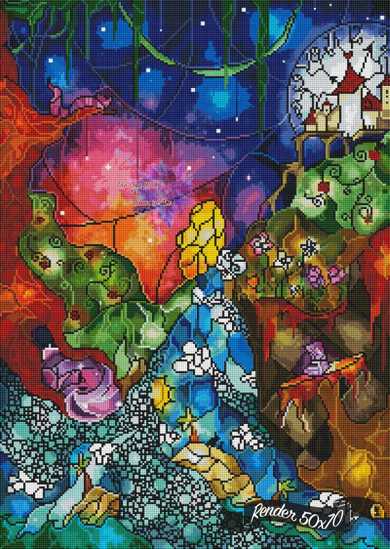 *Hand-Rendered* Off To Wonderland ©Mandie Manzano