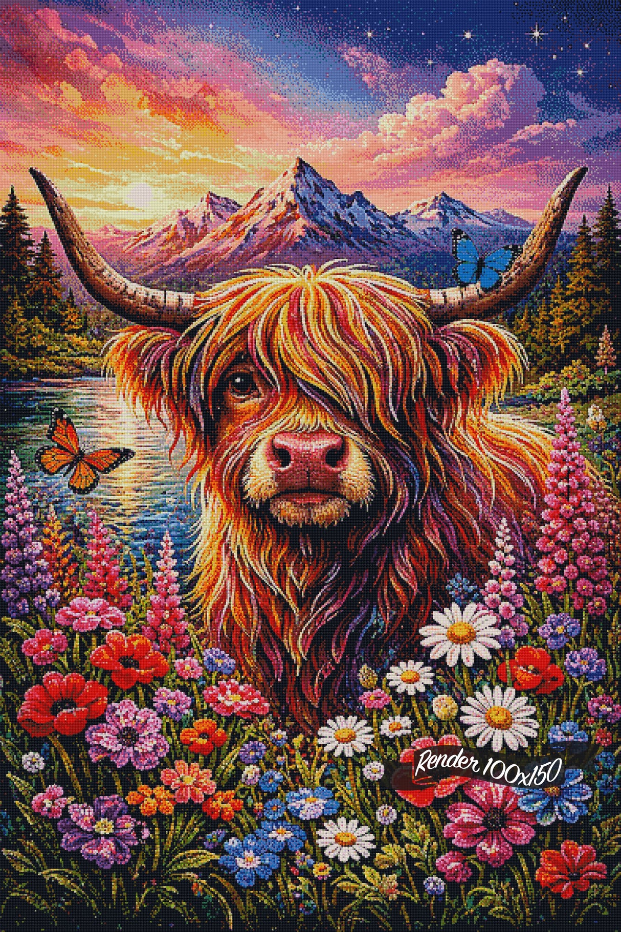 Whispers of a Wild Heart ©The One With The Diamond Art