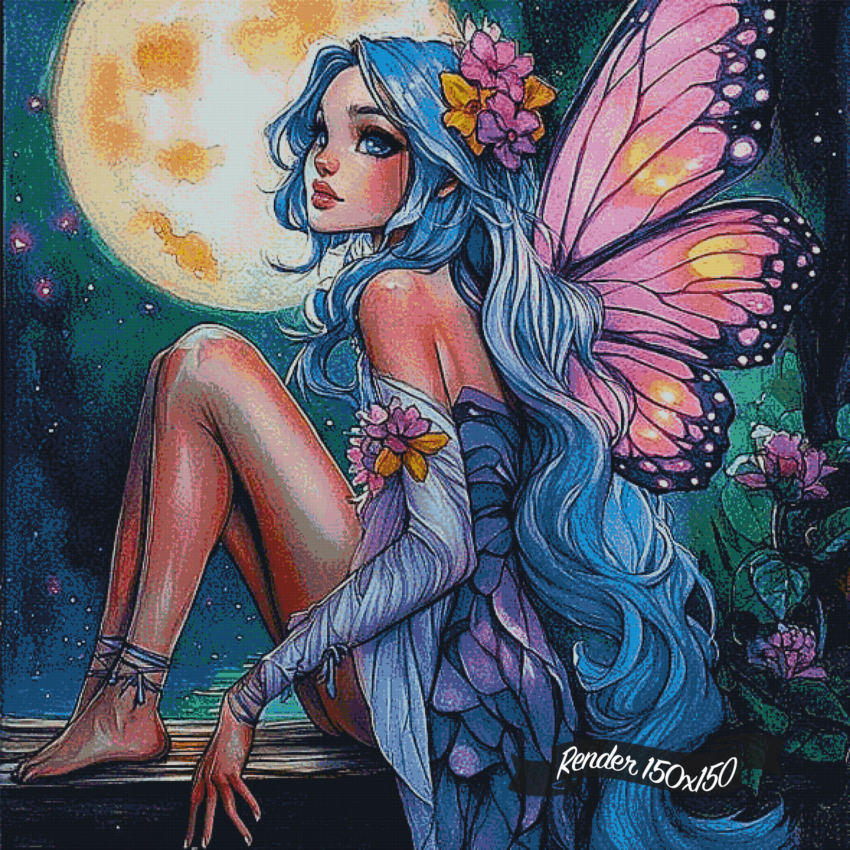 Whispers of Moonpetal Grove ©Finira