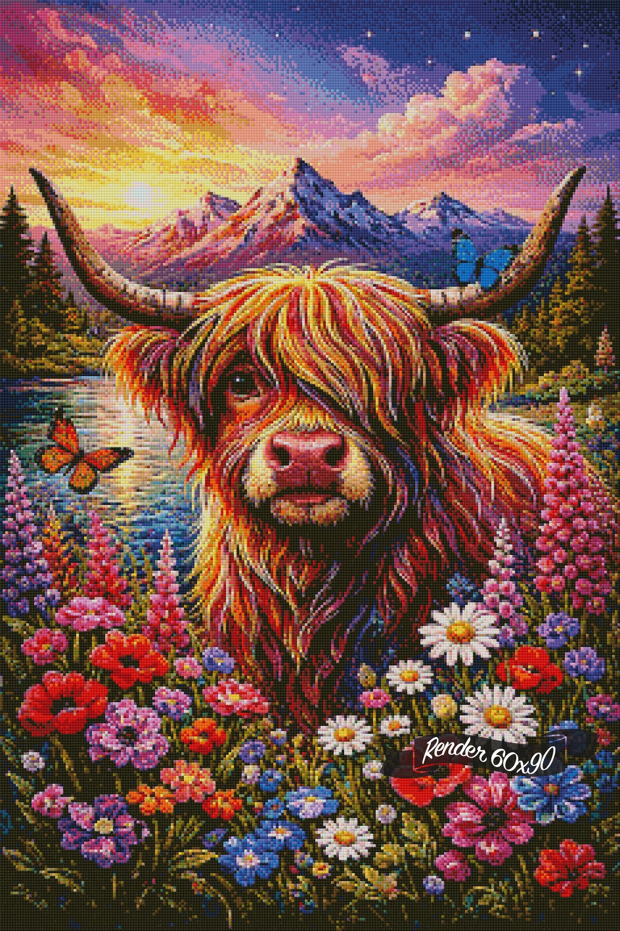 Whispers of a Wild Heart ©The One With The Diamond Art