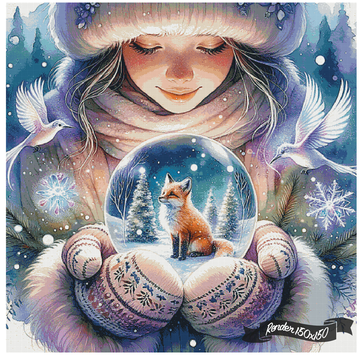 Winter's Snowglobe ©Finira