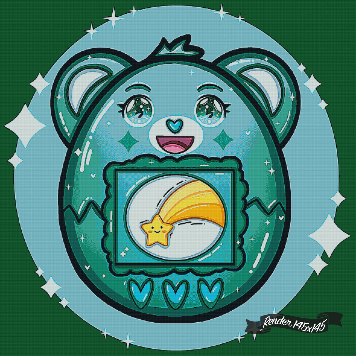 Wish Bear ©Aaliyah @Craftie Nymphs