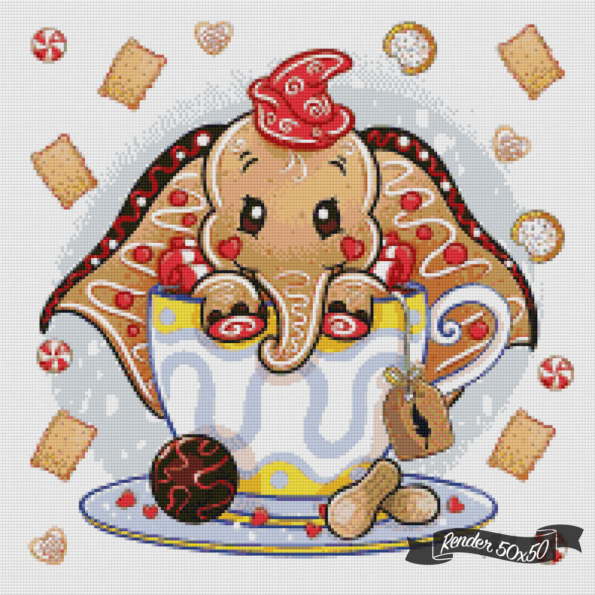 Xmas Gingerbread - Dumbo ©Céline Lecomte