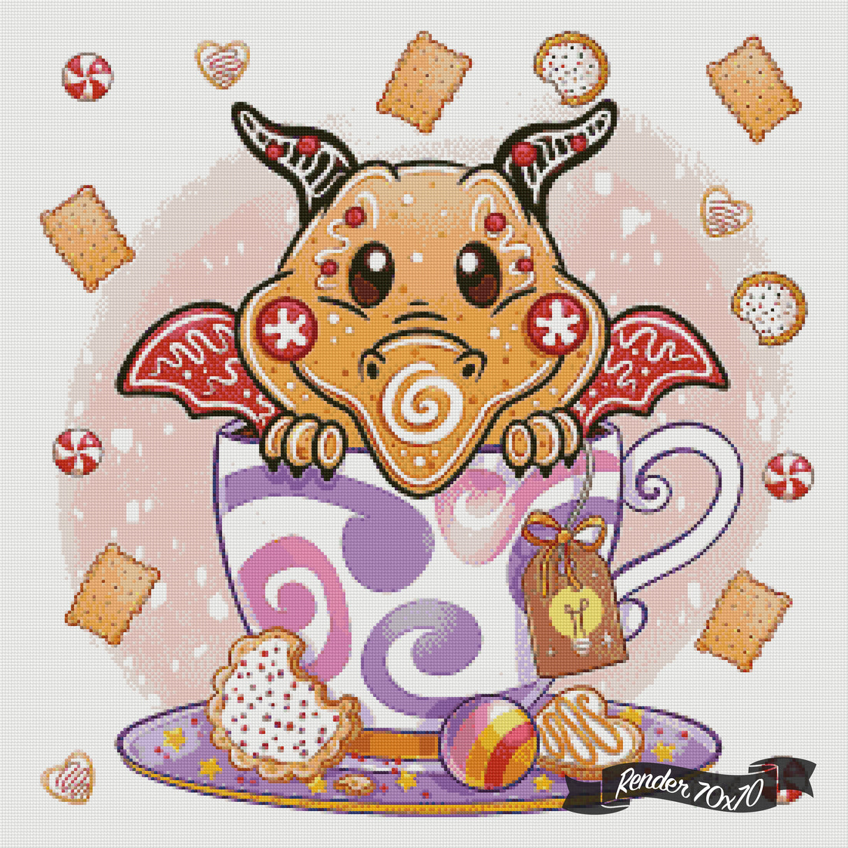 Xmas Gingerbread - Figment ©Céline Lecomte