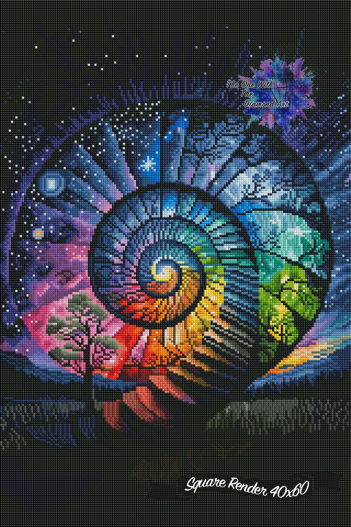 *Hand-Rendered* Spirit Of Time ©Spirit Of The Rainbow / GratefulLicensing.com