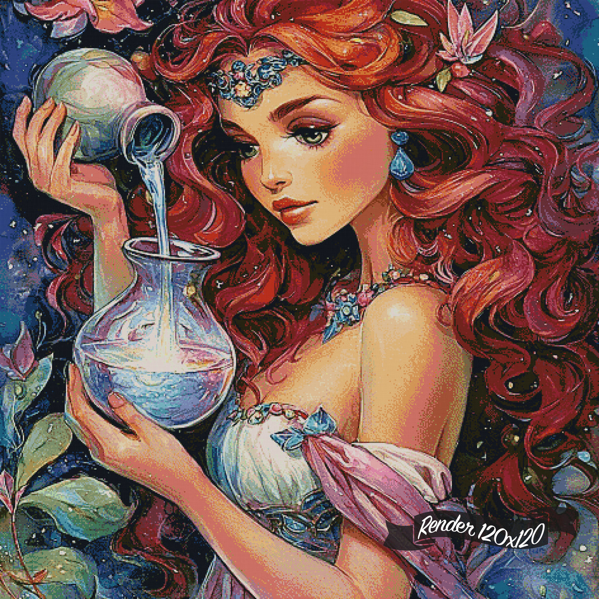 Zodiac Aquarius ©Finira