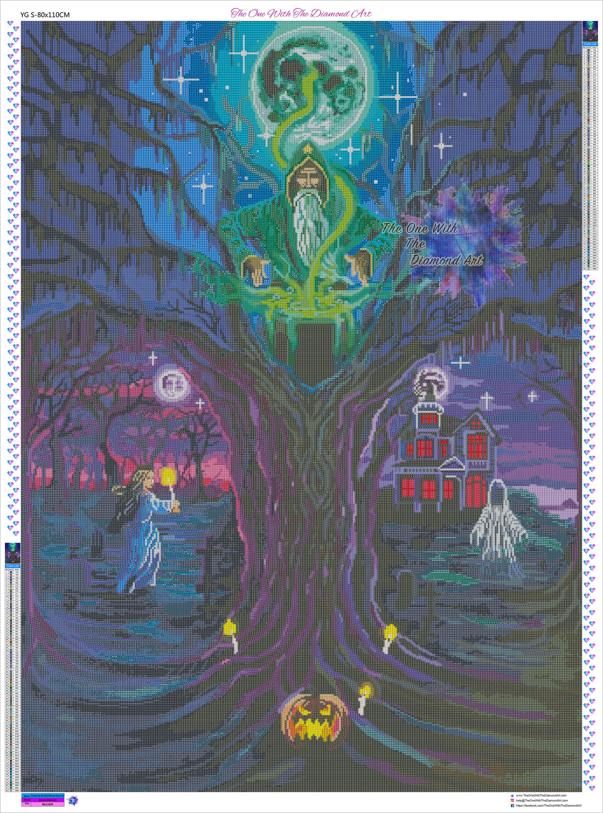 *Hand-Rendered* Conjuring Spirits ©Altered Moon Art