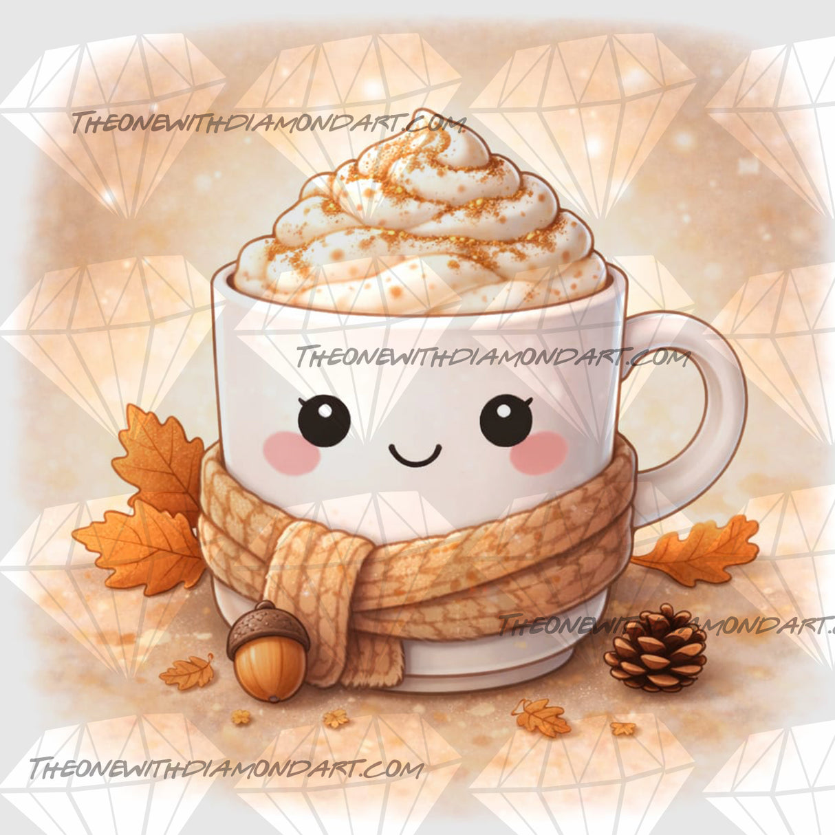 Cozy Cups - November ©The One With The Diamond Art