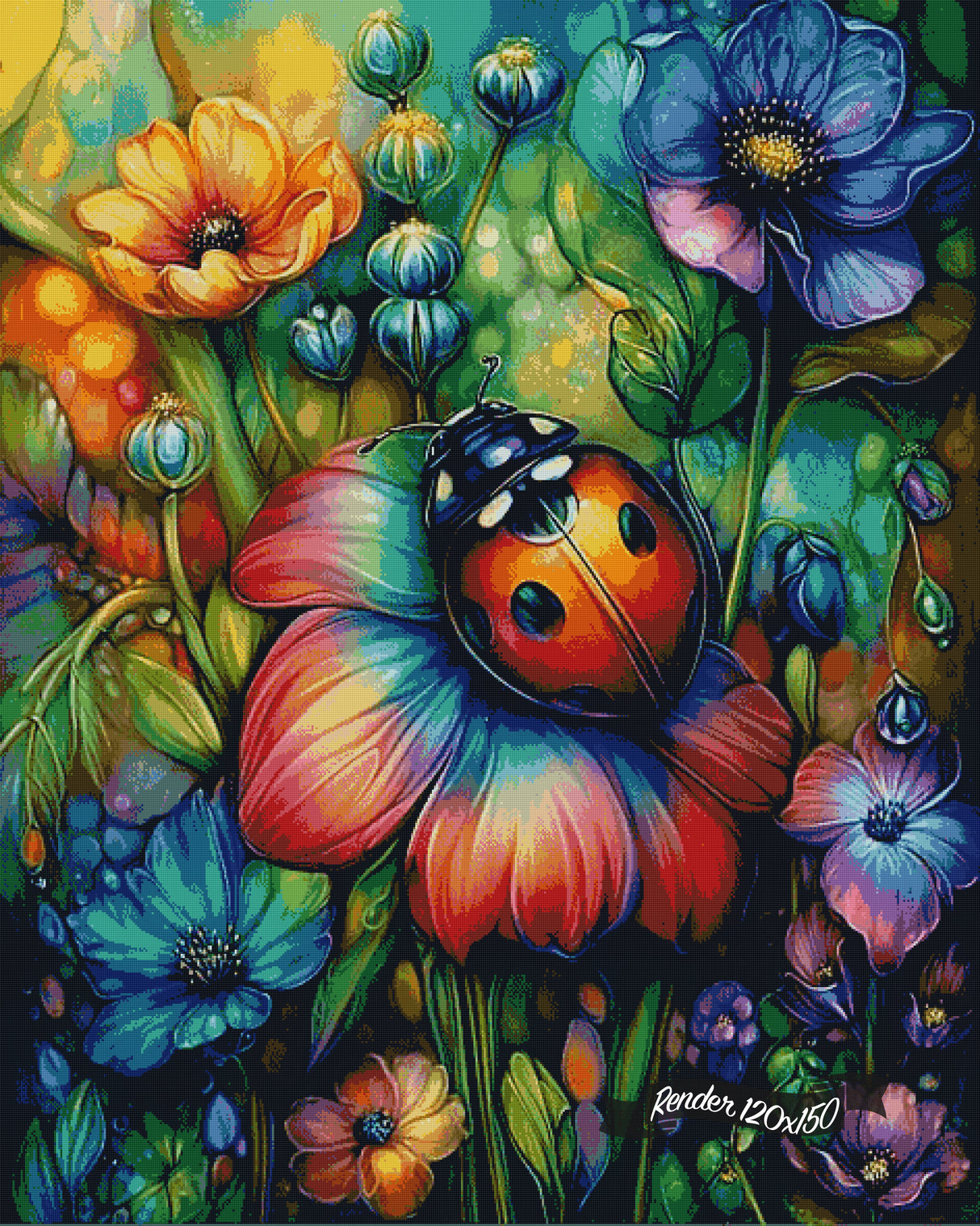 Ladybug Garden ©Finira