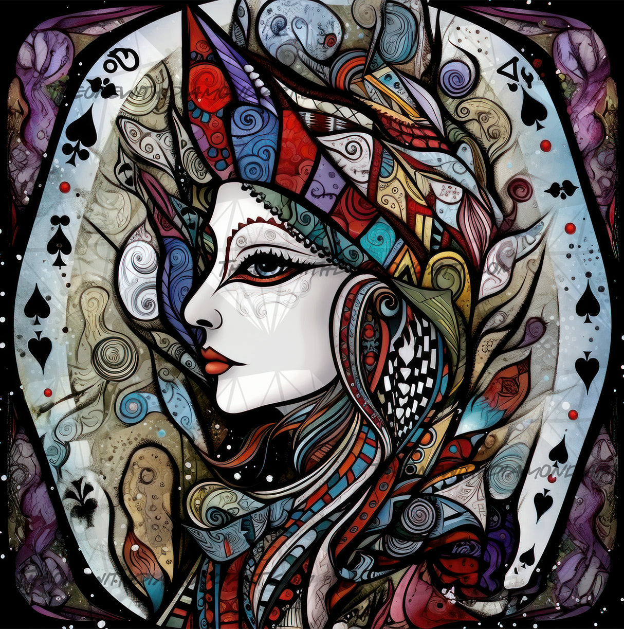 The Queen of Spades ©Cocomarshmallow Art
