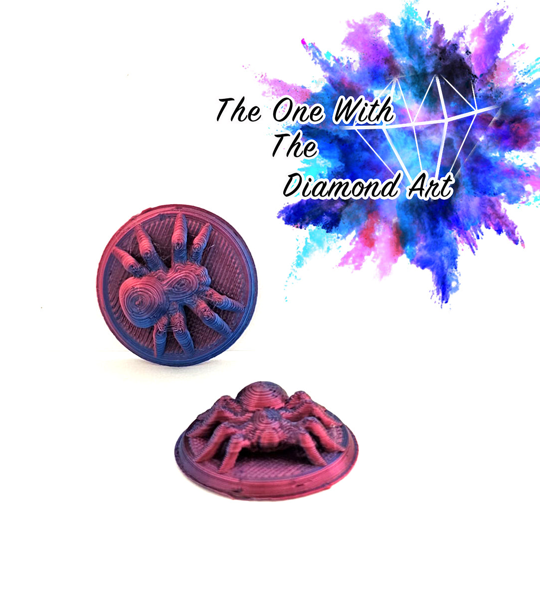 Spider Cover Minder – The One With The Diamond Art