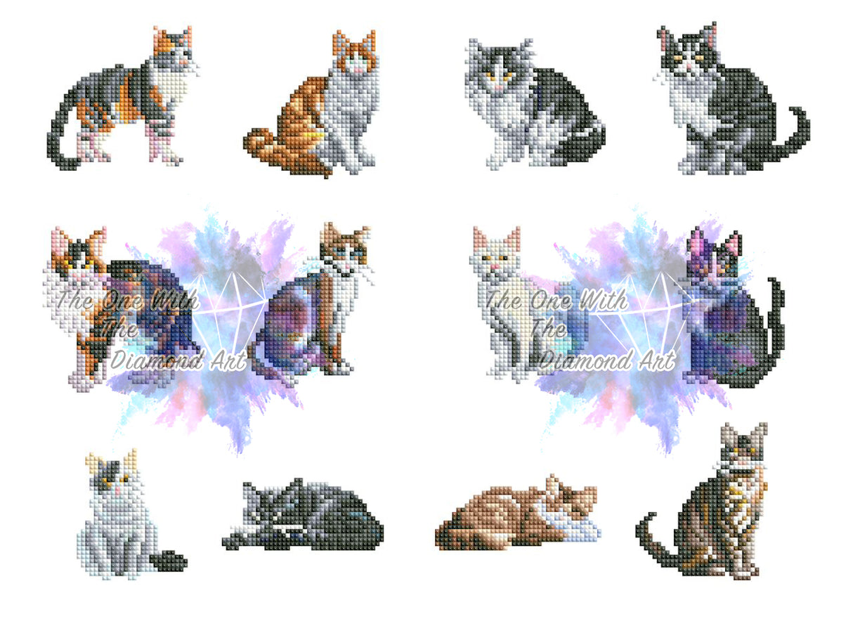 Tiny TOWTDA's - Feline Edition