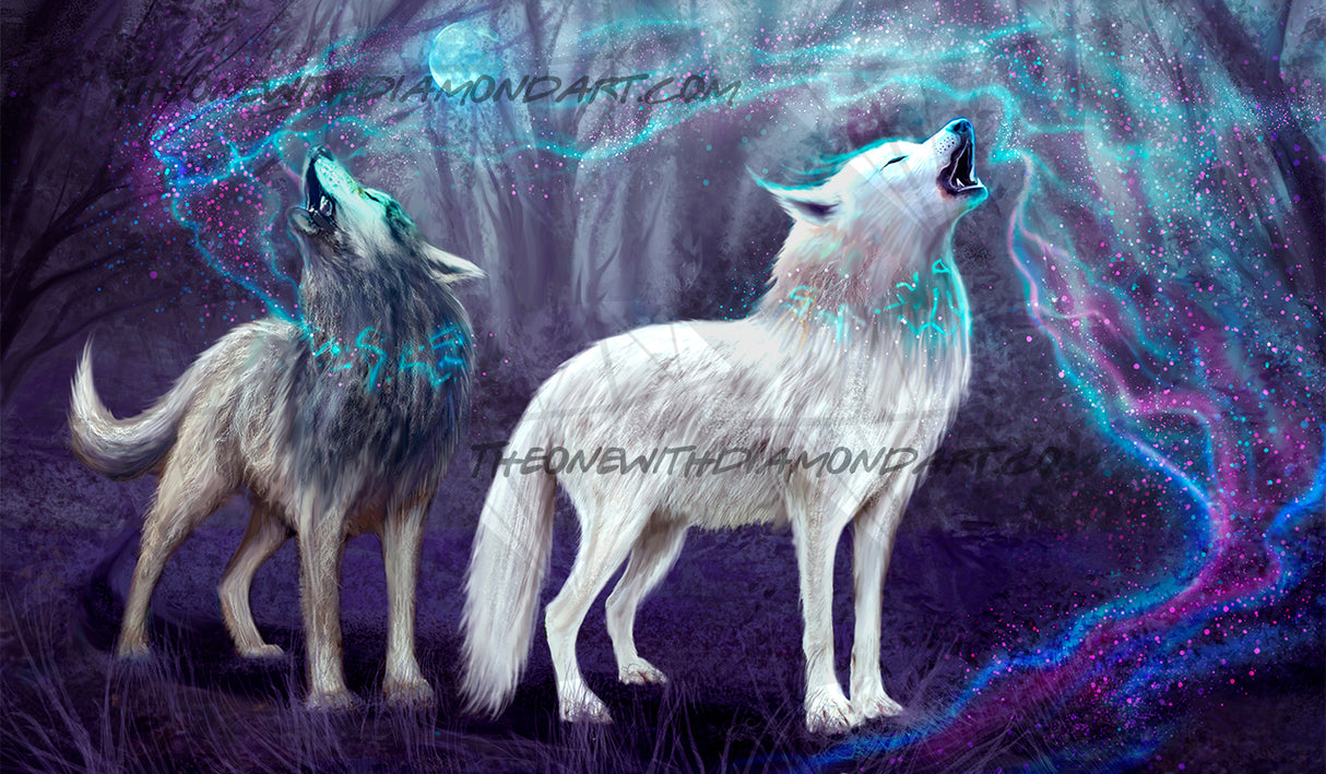 *Hand-Rendered* Wolf Howl ©Anthony Christou