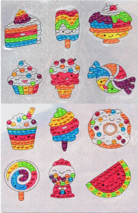 Crystal Sweet Treats Stickers