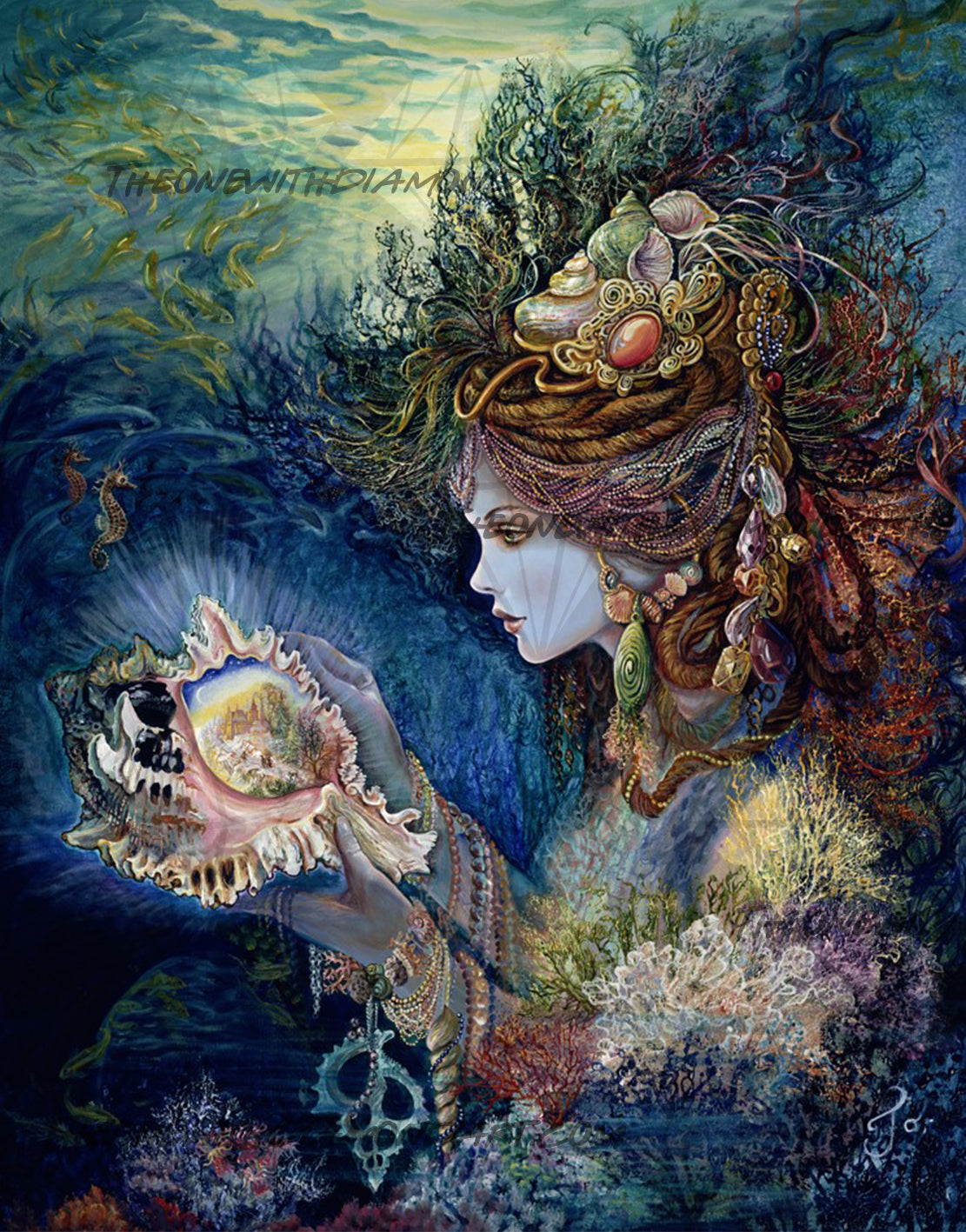 Daughter Of The Deep ©Josephine Wall